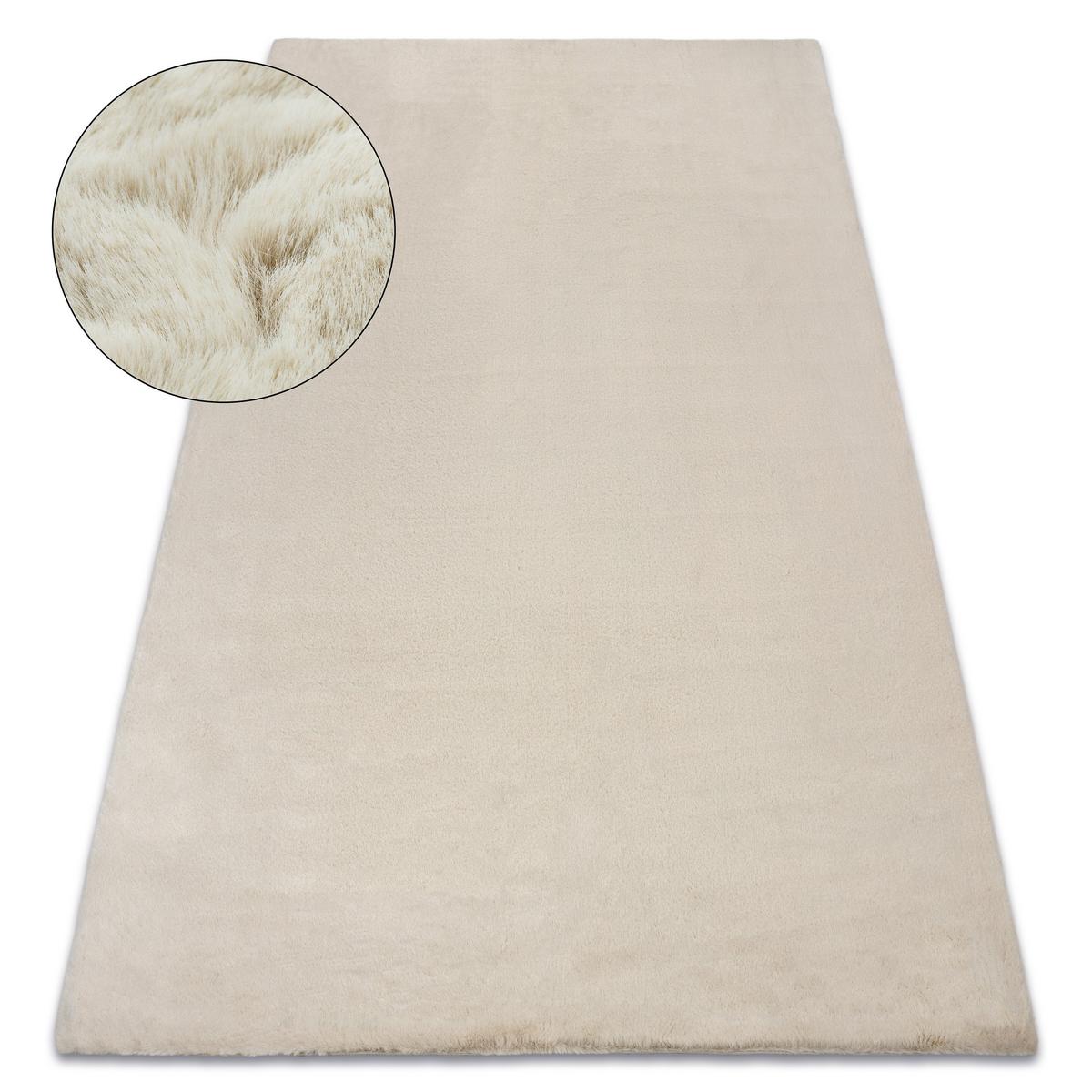 TEPPICH Bunny 140/190 cm - Beige, Textil (140/190cm) - rugsX