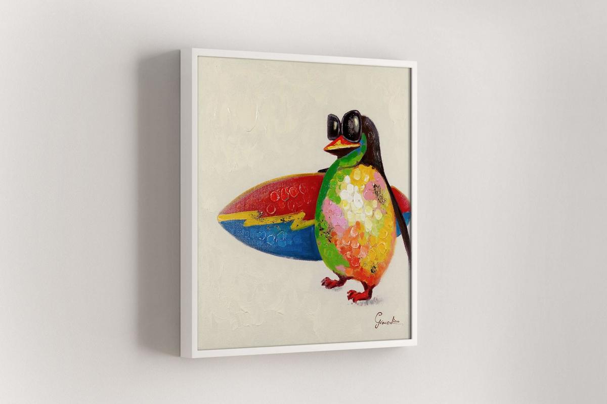 ÖLGEMÄLDE 50/50 cm - Multicolor, Holz/Textil (50/50cm) - KUNSTLOFT