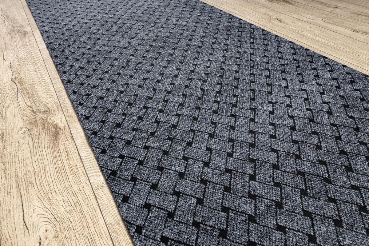TÜRMATTE rutschfest 200 200/200 cm - Grau, Textil (200/200cm) - rugsX