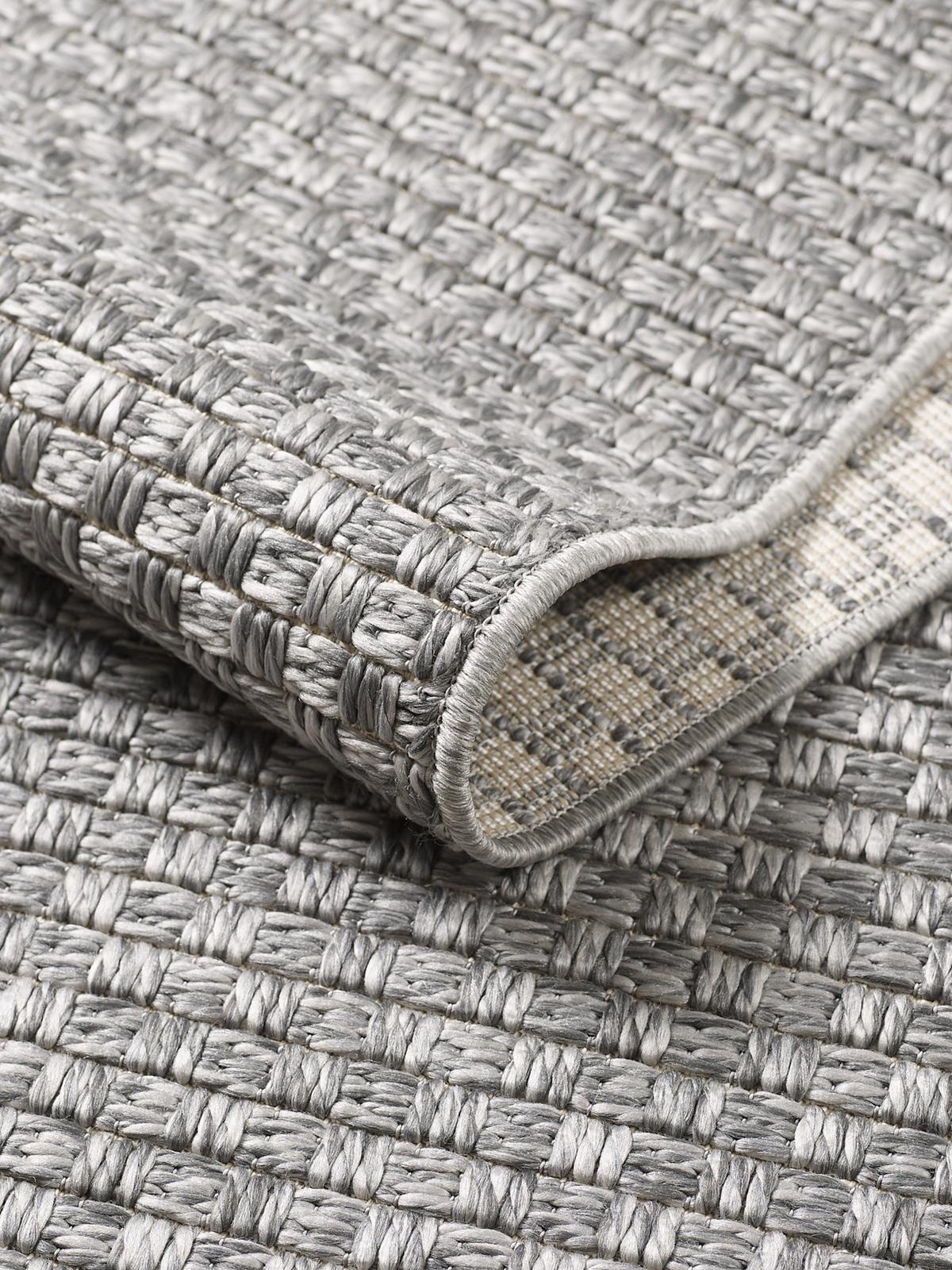 FLACHWEBTEPPICH BROYE Polypropylen - Grau, Textil (240/340cm) - KADIMA DESIGN