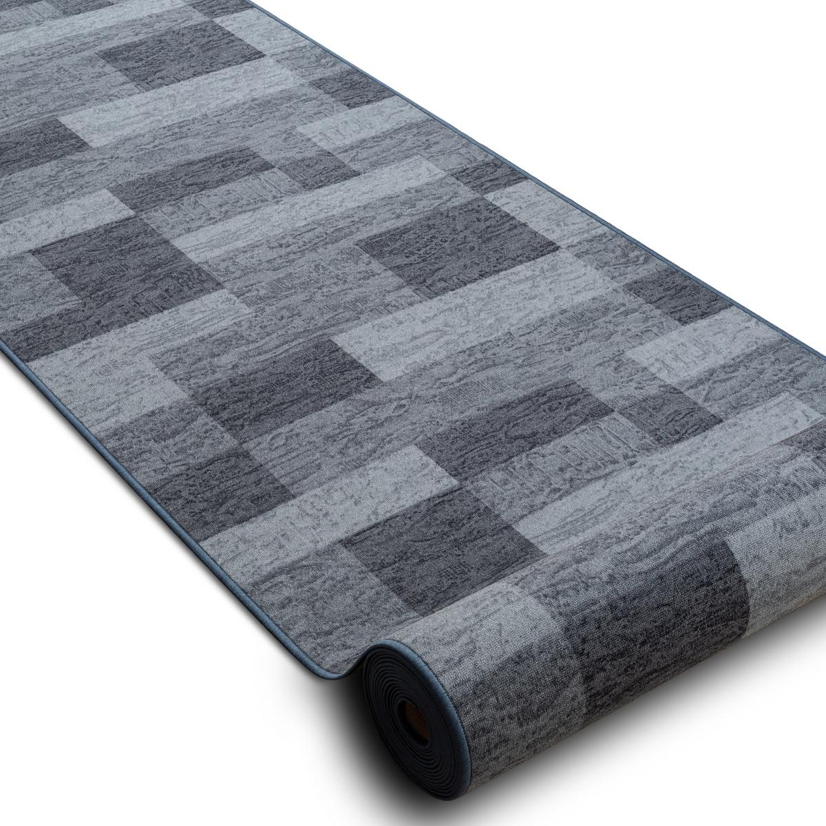 LÄUFER Antirutsch ICONA 120/120 cm - Grau, Textil (120/120cm) - rugsX