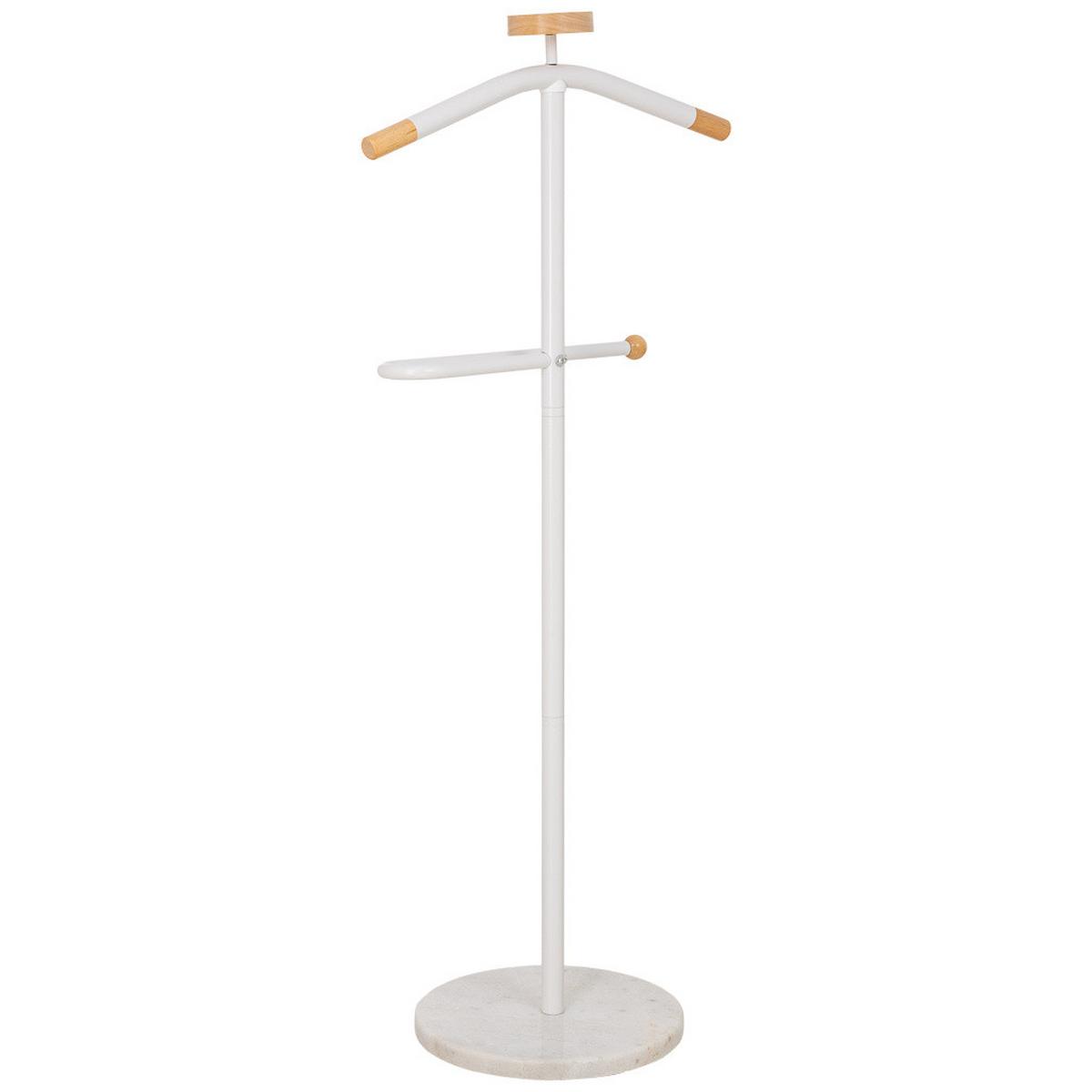 GARDEROBENSTÄNDER aus metall - Weiß, Metall (30/120/30cm) - Wanderlust