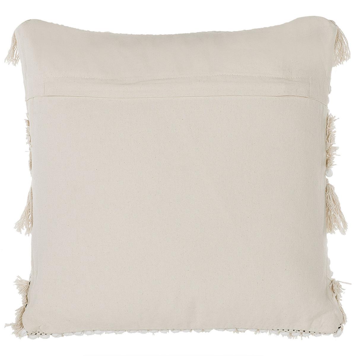 DEKOKISSEN 2er-Set Hellbeige 45/45 cm Villur - Beige, Naturmaterialien/Textil (45/45cm) - Beliani
