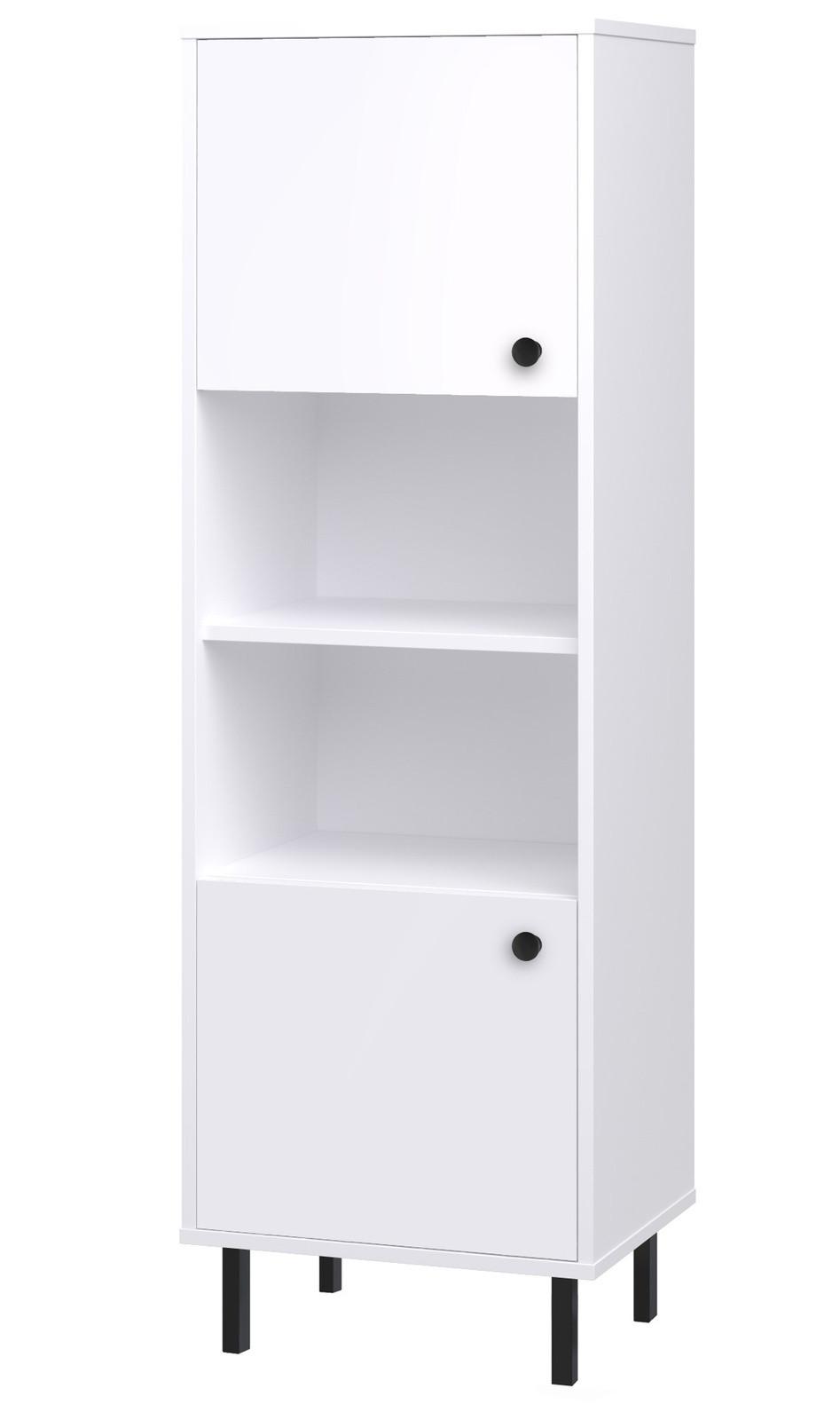 HIGHBOARD Venus - Weiß, Holzwerkstoff (50/121/40cm) - RAUMHIRSCH FURNITURE