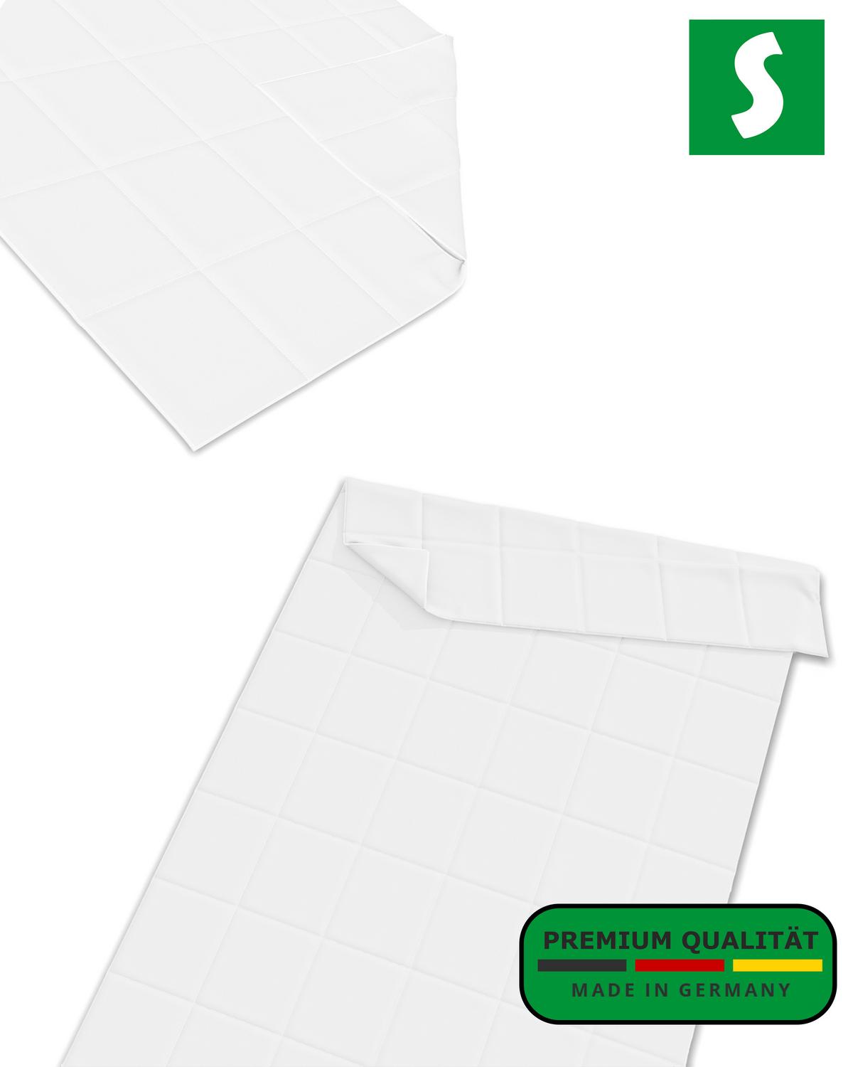 BETTDECKE für Winter 140 x 200 cm - Weiß, Textil (140/200cm) - Schlaftroll