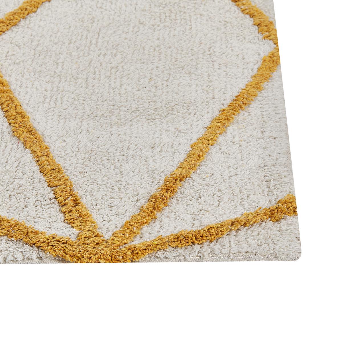 SHAGGY-TEPPICH Marand 230/160 cm - Weiß, Textil (160/230cm) - Beliani