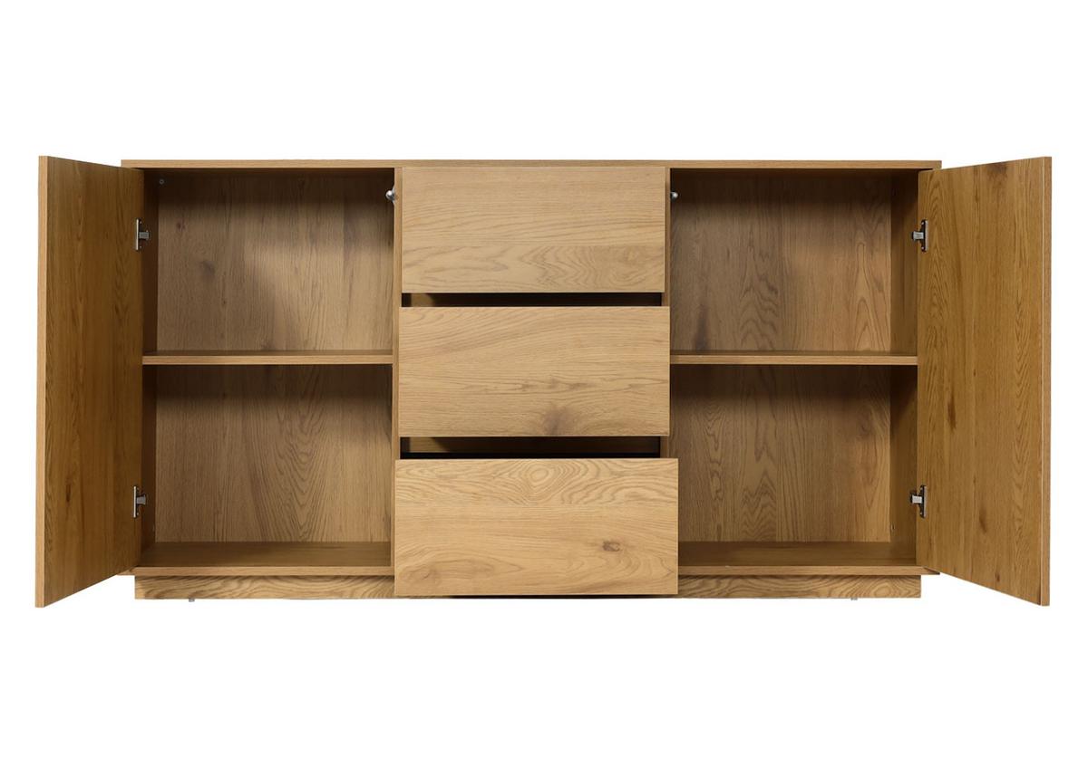 SIDEBOARD Eiche Dekor - Eichefarben, Holz (160/86/40cm) - MCW