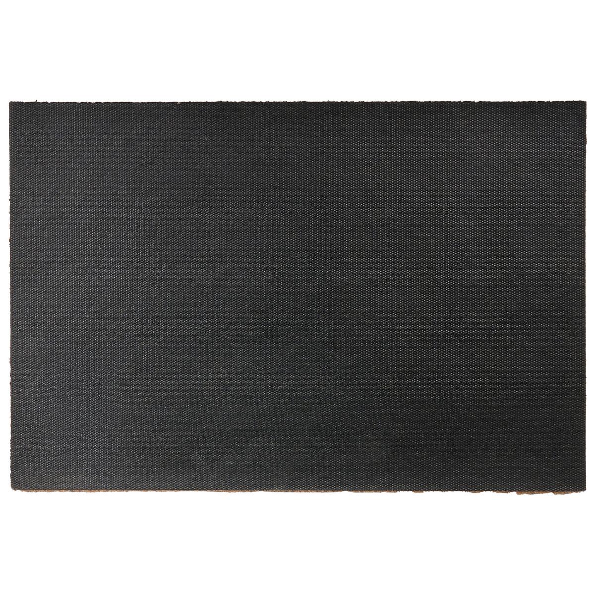 FUSSMATTE Naturfarben 40/60 cm Schriftzug Kokosfasern Sayan - Naturfarben, Textil (60/40cm) - Beliani