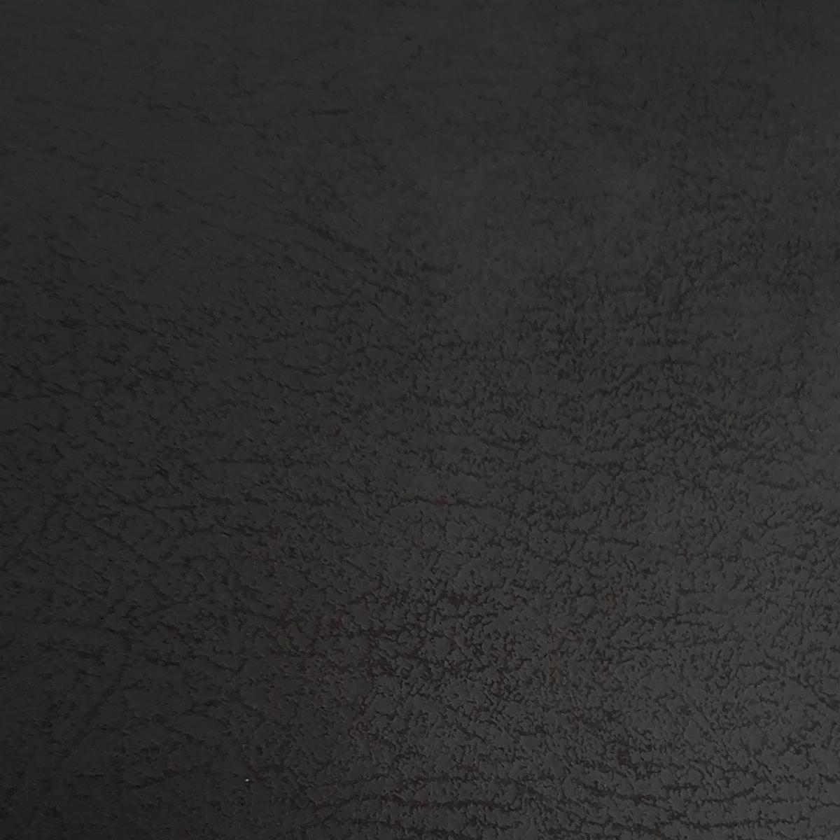 OHRENSESSEL mit HOCKER, hoher Sitzkomfort durch Wellenunterfederung B90/H98/T76 cm, Mikrofaser Leder-Optik Vintage Schwarz / 18007 - Schwarz, Holz/Textil (90/98/76cm) - luma-home