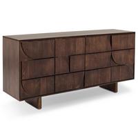 SIDEBOARD MAWARI braun - Braun, Holz (170/81/45cm) - IDIMEX