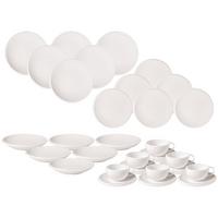 KOMBISERVICE NewMoon weiß 30-tlg. - Weiß, Keramik (2/2/2cm) - Villeroy & Boch