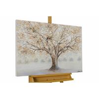 ACRYLBILD HANDGEMALT 100/75 cm - Braun, Holz/Textil (100/75cm) - KUNSTLOFT