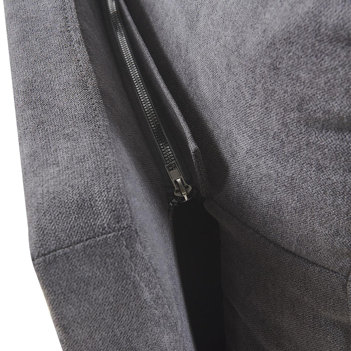 POLSTERBETT 140/200cm Dunkelgrau Melle - Dunkelgrau, Textil (140/200cm) - Beliani
