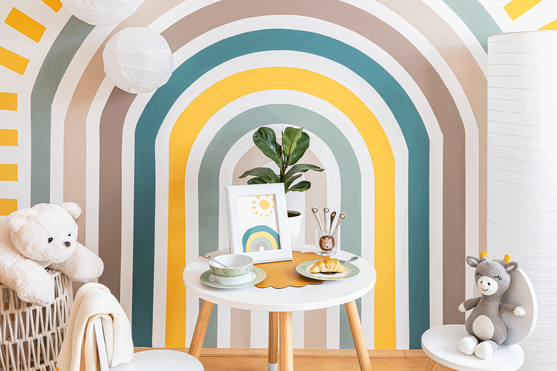 Bunte Kinderzimmer: Fröhliche Farben für mehr Spaß und Kreativität