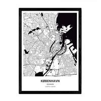 POSTER Kobenhavn - Dänemark A3 Rahmenlos - Klar, Papier (29.7/5/42cm) - Nacnic