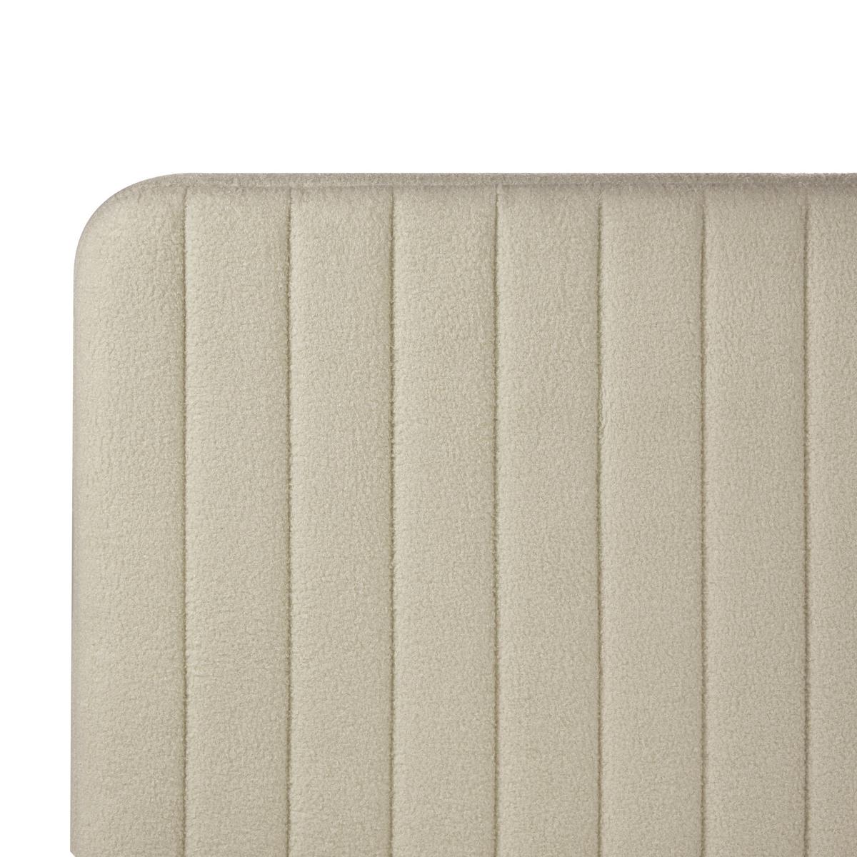 POLSTERBETT mit Lattenrost 160/200 cm Beige Lunan - Beige, Textil (160/200cm) - Beliani