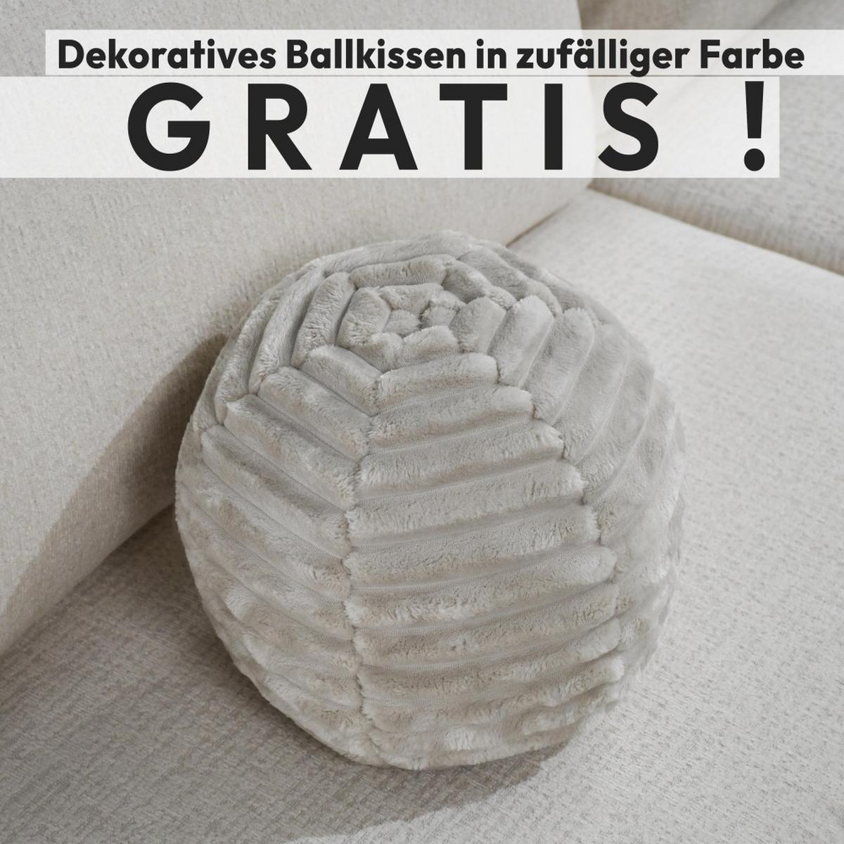 SCHLAFSOFA Darling 2-Sitzer, mit Bettkasten, Hellgrau - Hellgrau, Textil (210/92/100cm) - Beautysofa