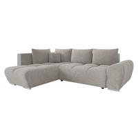 ECKSOFA Forest, Seite: Links - Schwarz/Grau, Holz/Kunststoff (290/183cm) - MIRJAN24