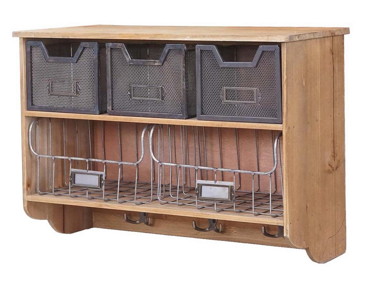 KÜCHENREGAL Braun - Braun, Holz (60/42/24cm) - MCW