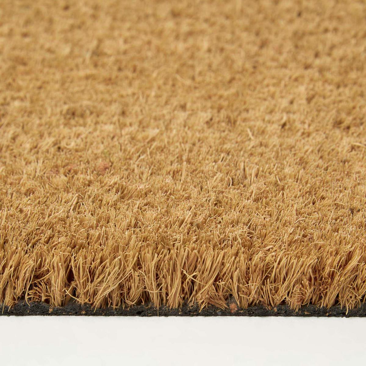 FUSSMATTE Kokos groß 45/120 cm - Naturfarben, Naturmaterialien (45/120cm) - Homescapes
