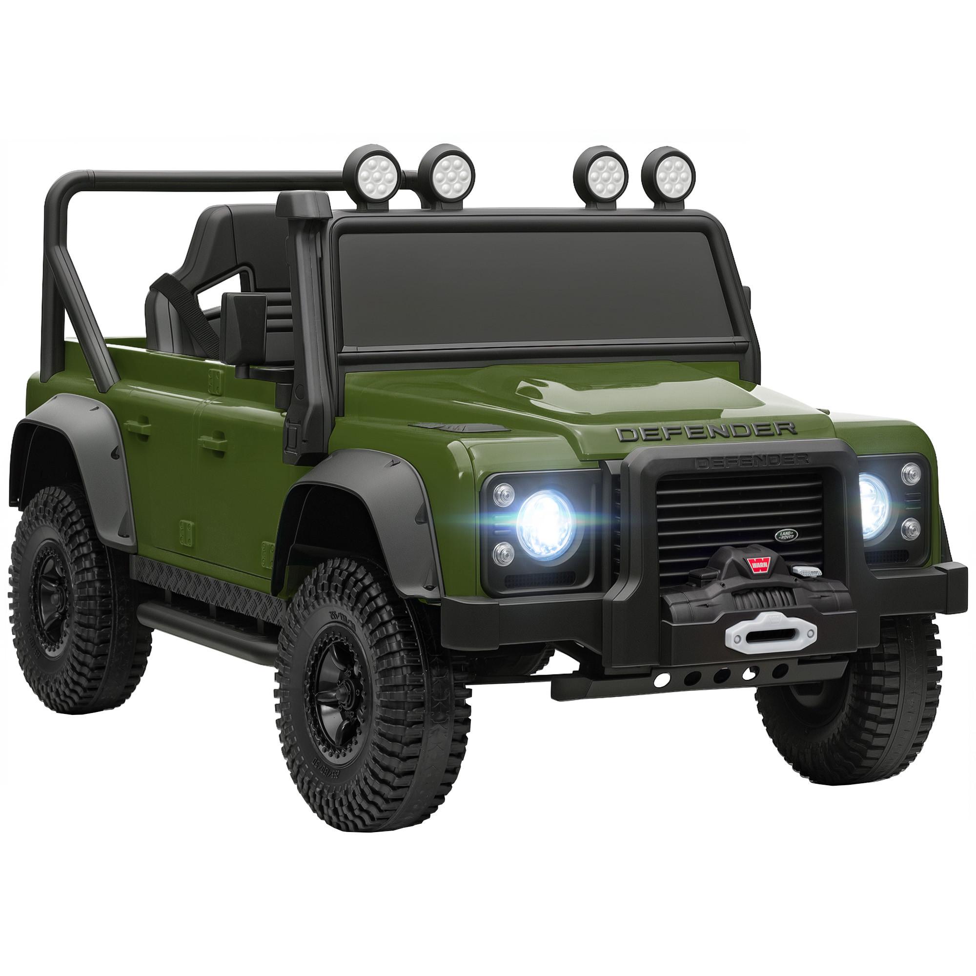 KINDER-ELEKTROAUTO 12V 7Ah Kinderauto mit 2,4 Ghz Fernbedienung Grün - Grün, Kunststoff (115/61/61cm) - AIYAPLAY