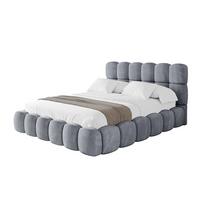 POLSTERBETT mit Bettkasten und Lattenrost, Boxbett ohne Matratze - LEYA 160x200 Grau - Grau, Holzwerkstoff/Textil (160/200cm) - ALTDECOR