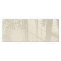 GLASPLATTE für Kamin 125x50 cm - Gelb, Glas (125/50/0.4cm) - TULUP