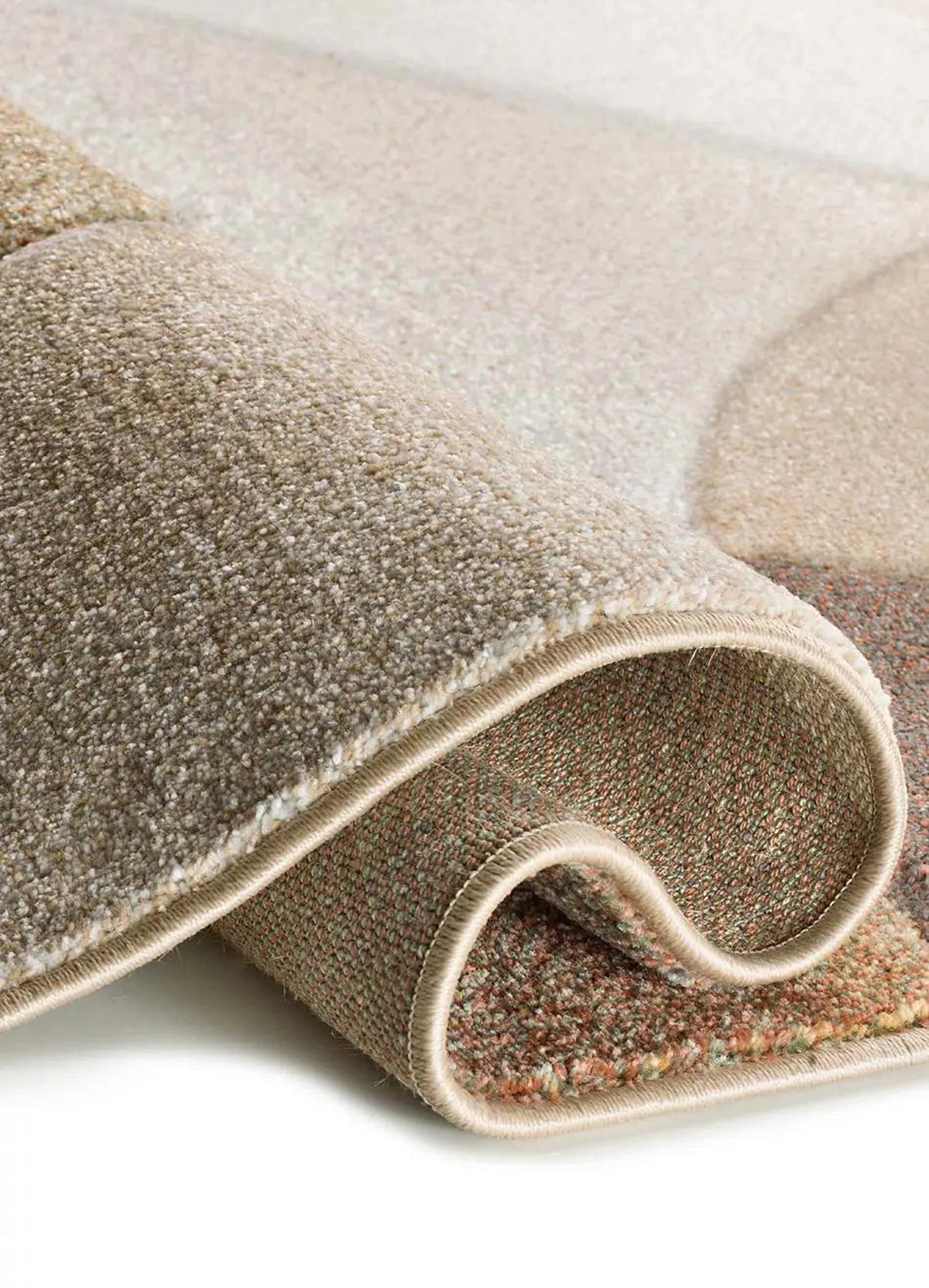KURZFLORTEPPICH Terrakotta / Beige Badet 80/150 cm - Beige/Terracotta, Textil (80/150cm) - Atticgo