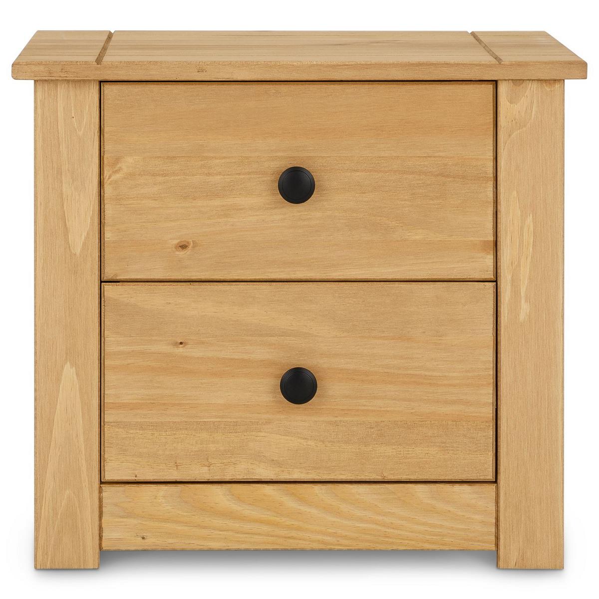 NACHTKOMMODE CANCUN - Braun, Holz (46/41/40cm) - IDIMEX