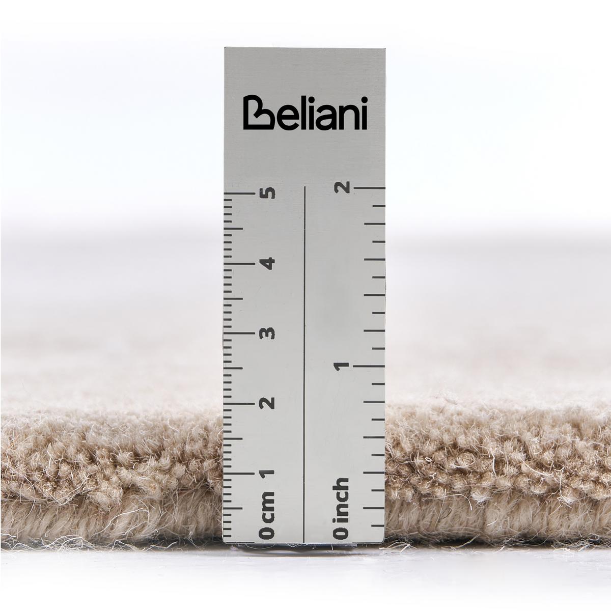 TEPPICH Beige 160/230 cm Viskose Amado - Beige, Textil (160/230cm) - Beliani