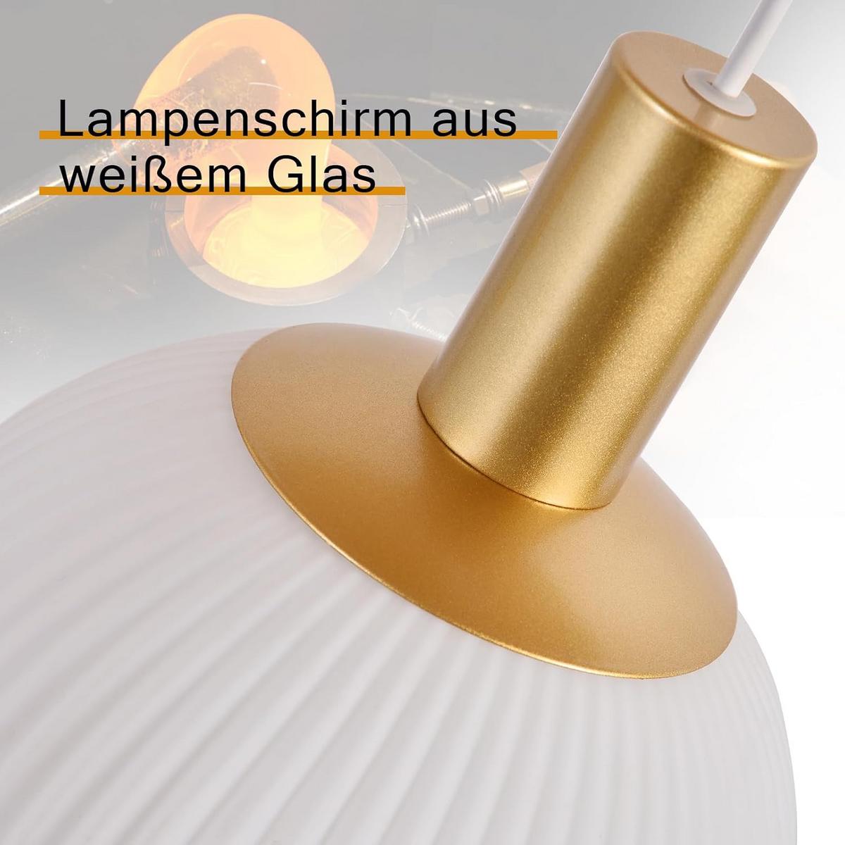 HÄNGELEUCHTE Syrvu 20.0/182.0/70.0 cm - Weiß, Metall (70/20/182cm) - ZMH