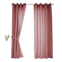 VORHANG 2ER SET BERLIN HxB 245x140cm Altrosa - Altrosa, Textil (140/245/245cm) - Gardinenbox