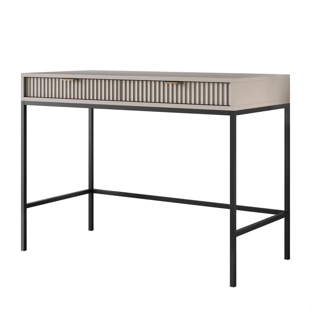 KONSOLENTISCH CORTADO T104 KASCHMIR - Beige, Holzwerkstoff (50/104/78cm) - Lookway