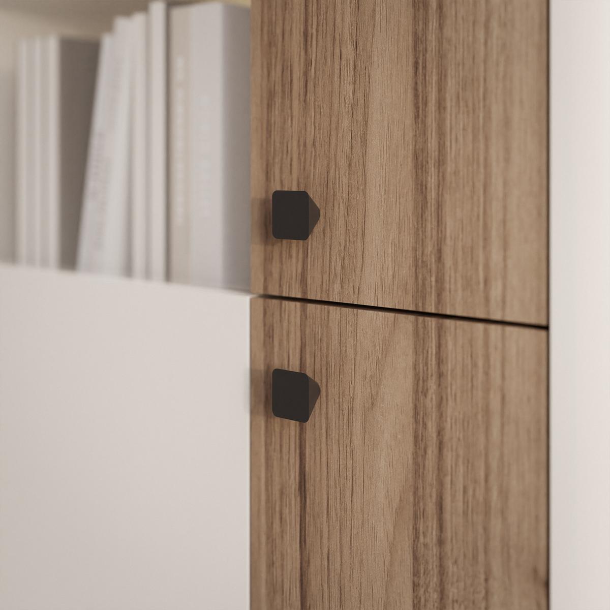 VITRINE BELLAGIO - Kaschmir, Holzwerkstoff (73/190/40cm) - Idohome