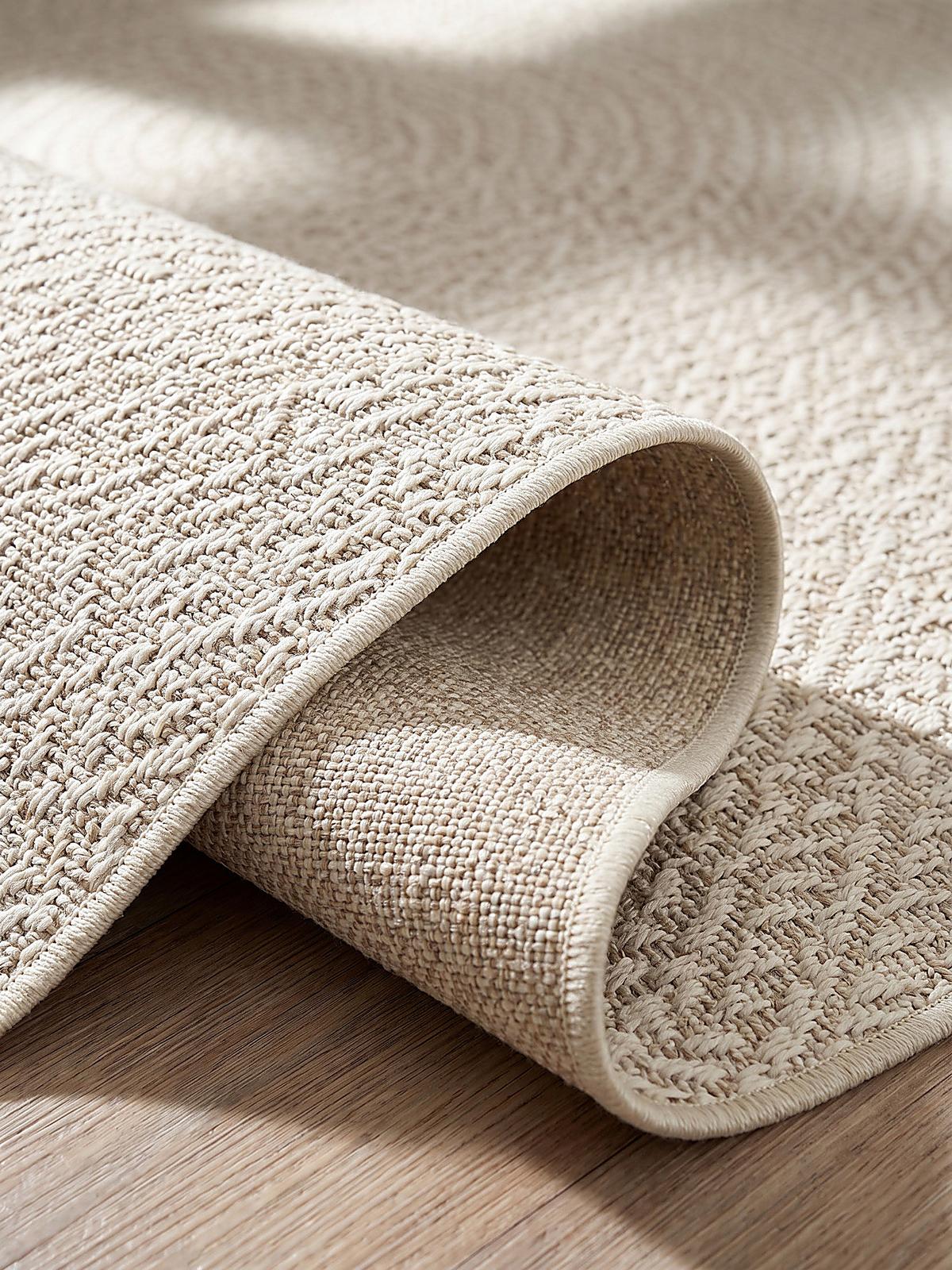 FLACHWEBTEPPICH Berber CORDEV Polypropylen Creme 240 x 340 cm - Beige, Textil (240/340cm) - KADIMA DESIGN