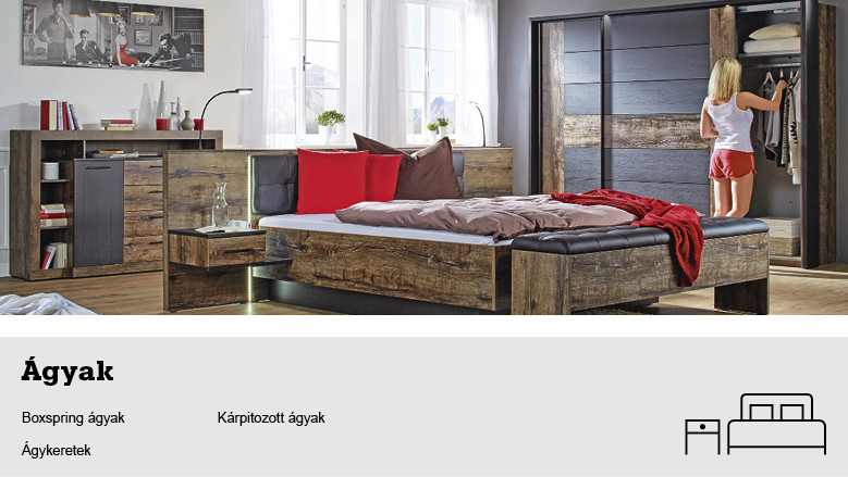 Kárpitozott ágyak böngészése mömax kiváló bútorok, nagy ...