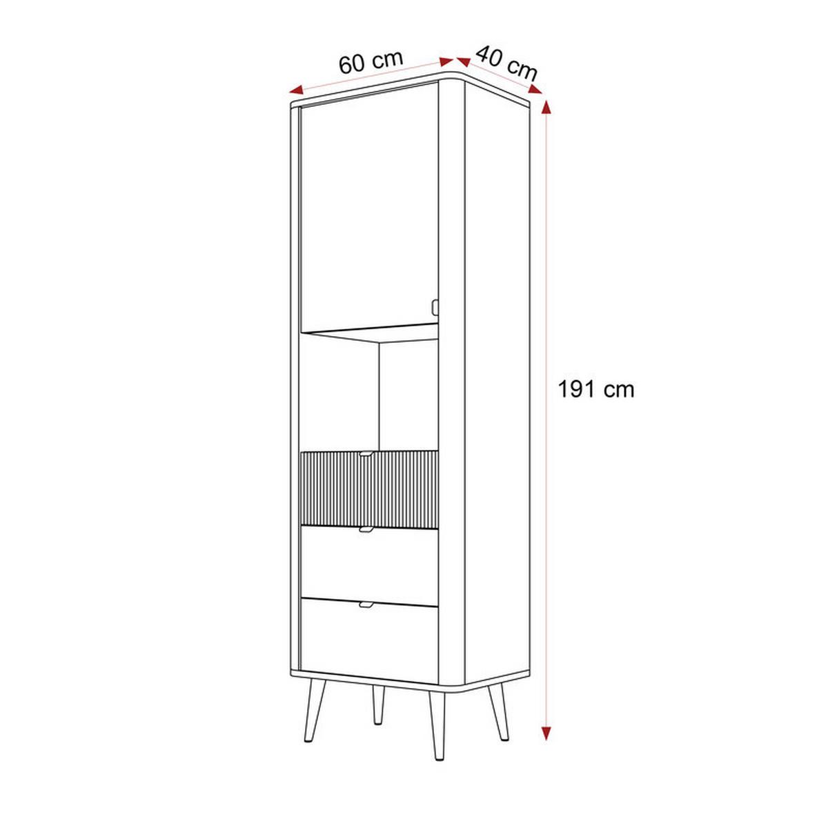 BÜCHERREGAL NAVANI 90/40/163 cm, Kaschmir / Nussbaum - Nussbaumfarben/Schwarz, Holzwerkstoff/Metall (90/163/40cm) - Idohome