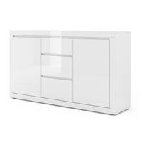 SIDEBOARD Olia Weiß - Weiß, Holzwerkstoff (150/89/40cm) - Petits-meubles