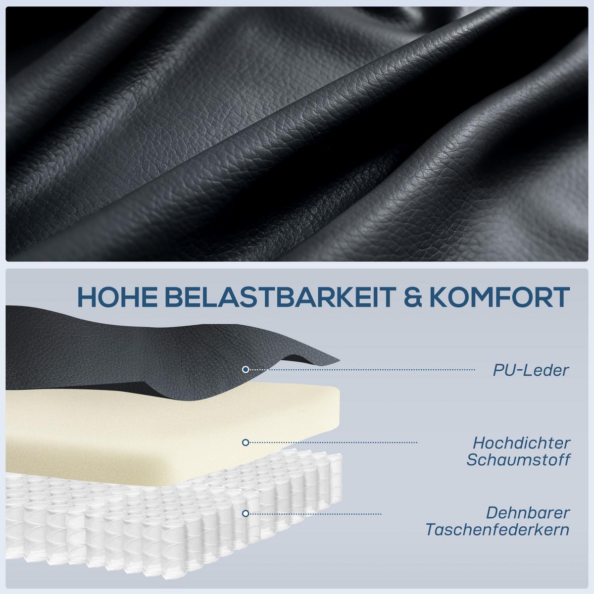 RELAXSESSEL elektrisch verstellbar Massagesessel mit Liegefunktion, Heizung - Hellgrau/Schwarz, Textil (82/103/99cm) - HOMCOM