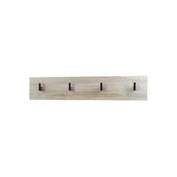 GARDEROBENPANEEL Linea Eiche sägerau - Eiche San Remo, Holzwerkstoff (72/14.5/3.5cm) - Vladon
