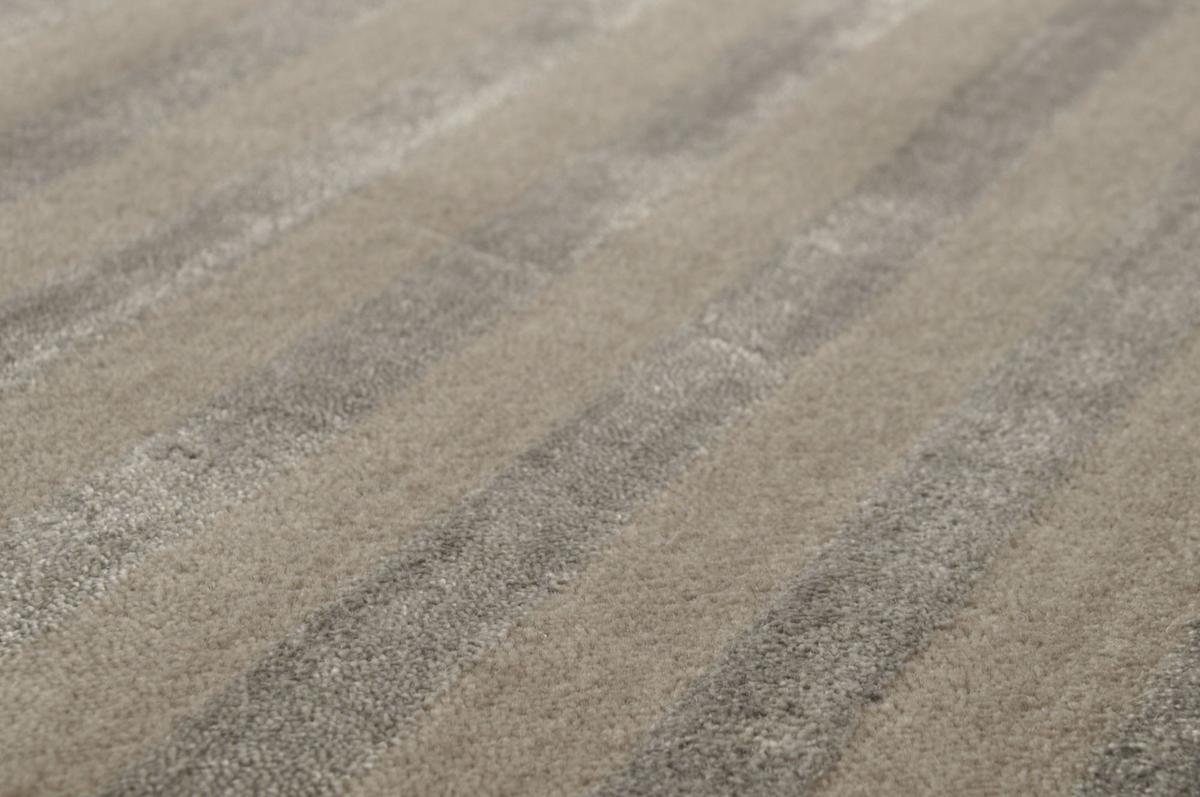 HANDWEBTEPPICH Miami 90x160 cm - Beige, Textil (90/160cm) - THEKO