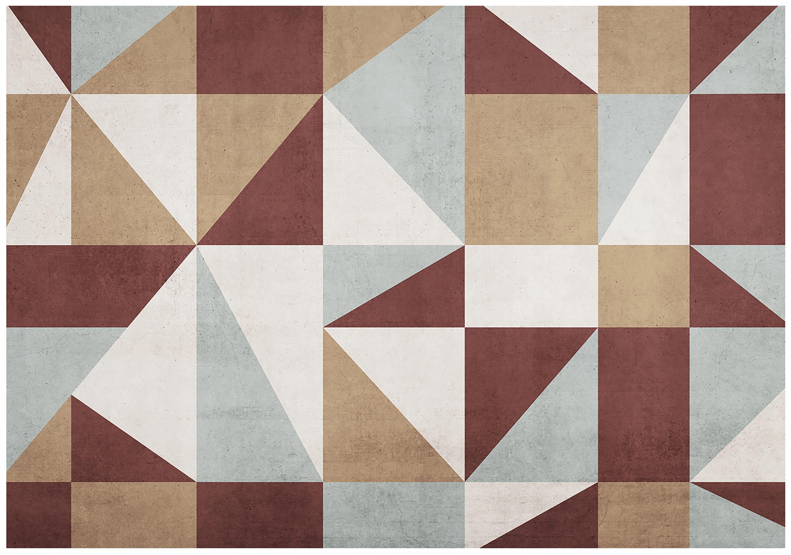 FOTOTAPETE Art Deco Abstrakt Braun 368x254 cm - Multicolor, Papier (368/254cm) - Wallarena