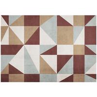FOTOTAPETE Art Deco Abstrakt Braun 368x254 cm - Multicolor, Papier (368/254cm) - Wallarena