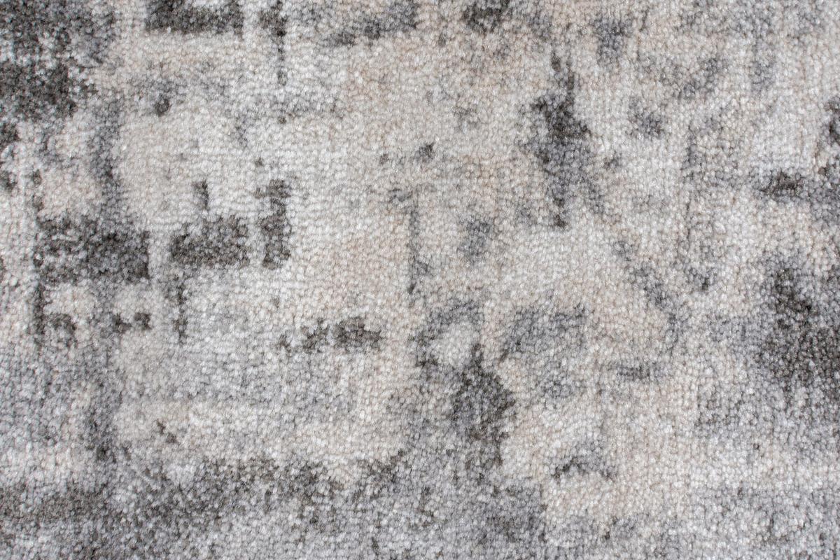TEPPICH DEE, abstrakt, Grau, 80 x 150 cm - Grau, Textil (150/80cm) - KADIMA DESIGN