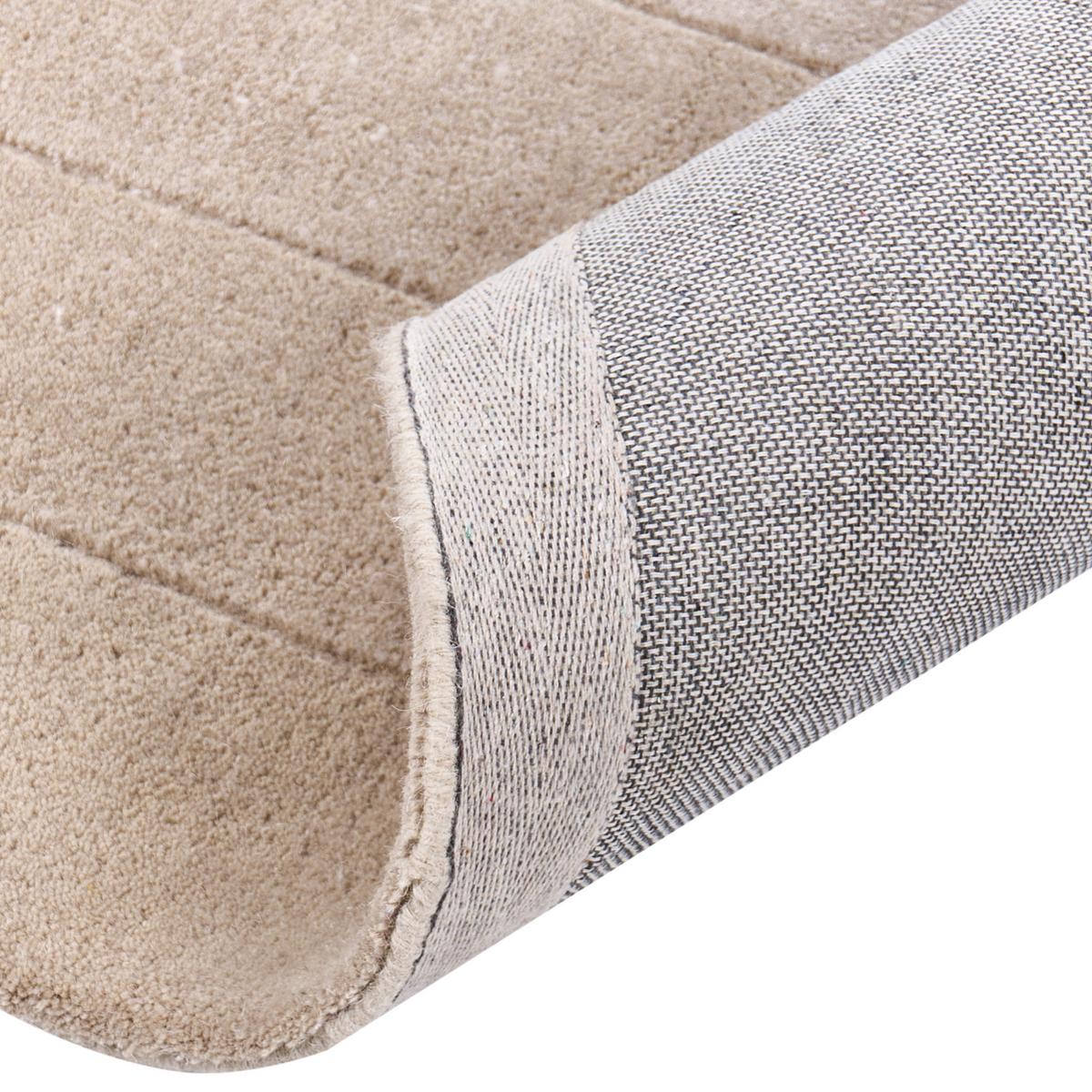 TEPPICH Beige 160/230 cm Viskose Amado - Beige, Textil (160/230cm) - Beliani