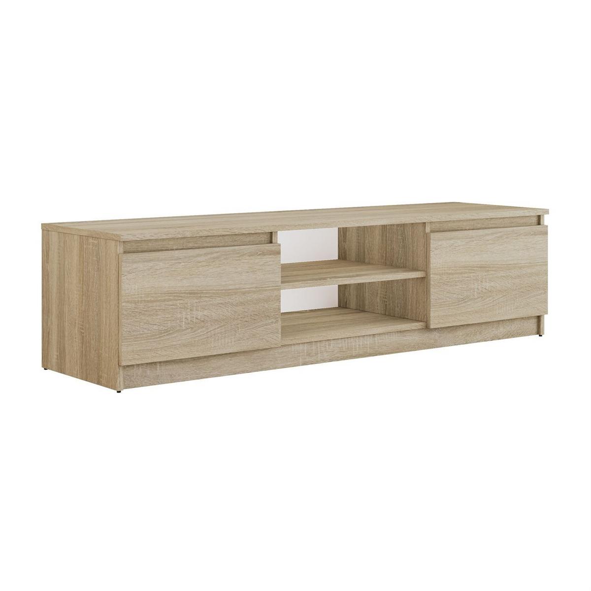 LOWBOARD HANA 140 cm Sonoma Eiche - Sonoma Eiche, Holzwerkstoff (140/36/40cm) - Lookway