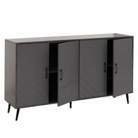 SIDEBOARD Grau - Grau, Holz (150/88/40cm) - MCW