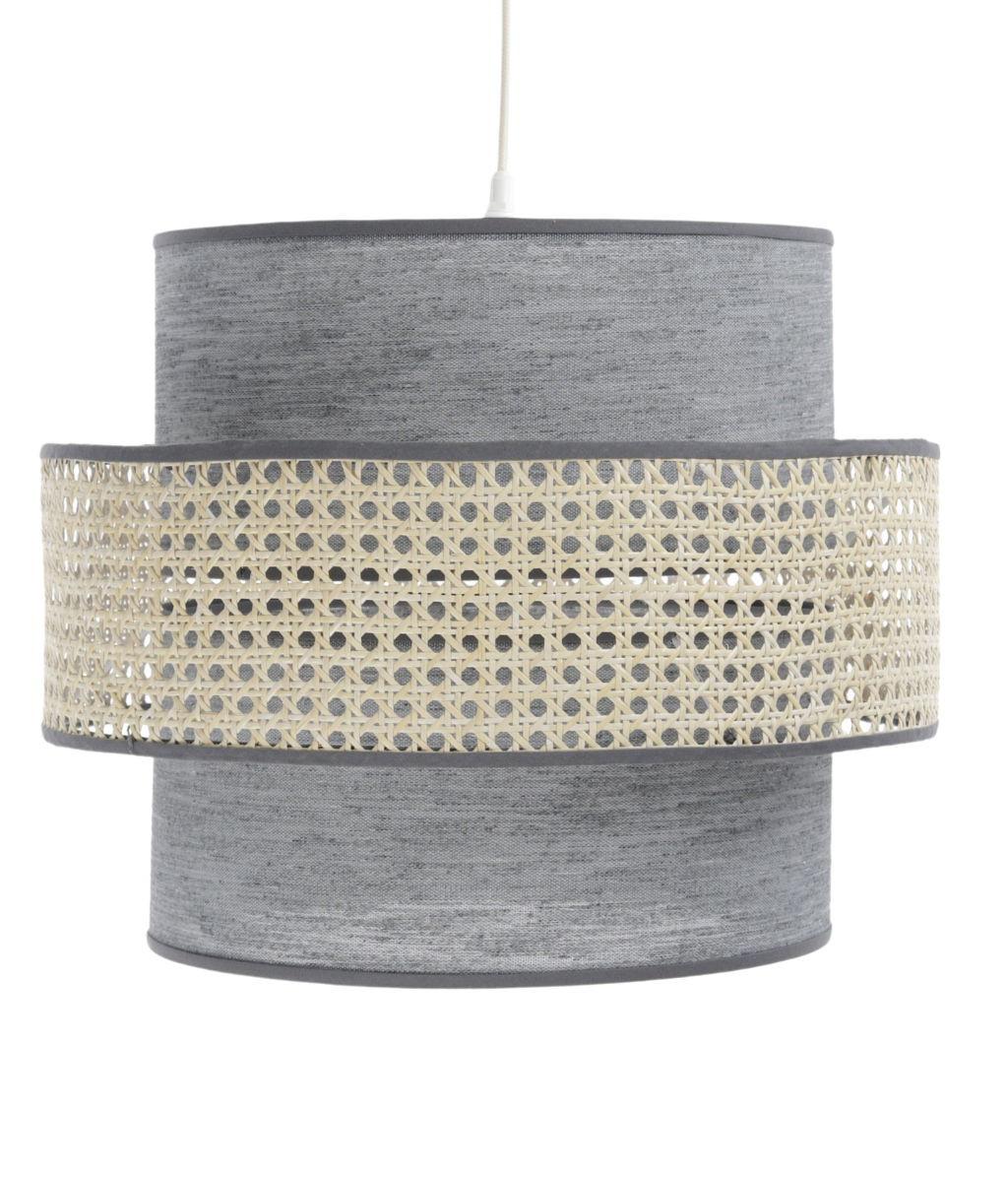HÄNGELEUCHTE Grau 40/35 cm - Beige, Kunststoff (40/1/35cm) - ONZENO