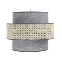 HÄNGELEUCHTE Grau 40/35 cm - Beige, Kunststoff (40/1/35cm) - ONZENO