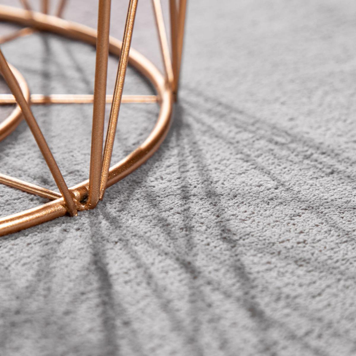 FLACHWEBTEPPICH Waschbar handgewebt, einfarbig, Grau, 60 x 100 cm - Grau, Textil (100/60cm) - KADIMA DESIGN